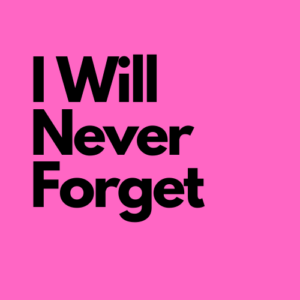 I Will Never Forget - soundtrack